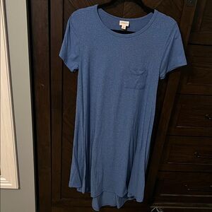 LuLaRoe Blue Casual Dress